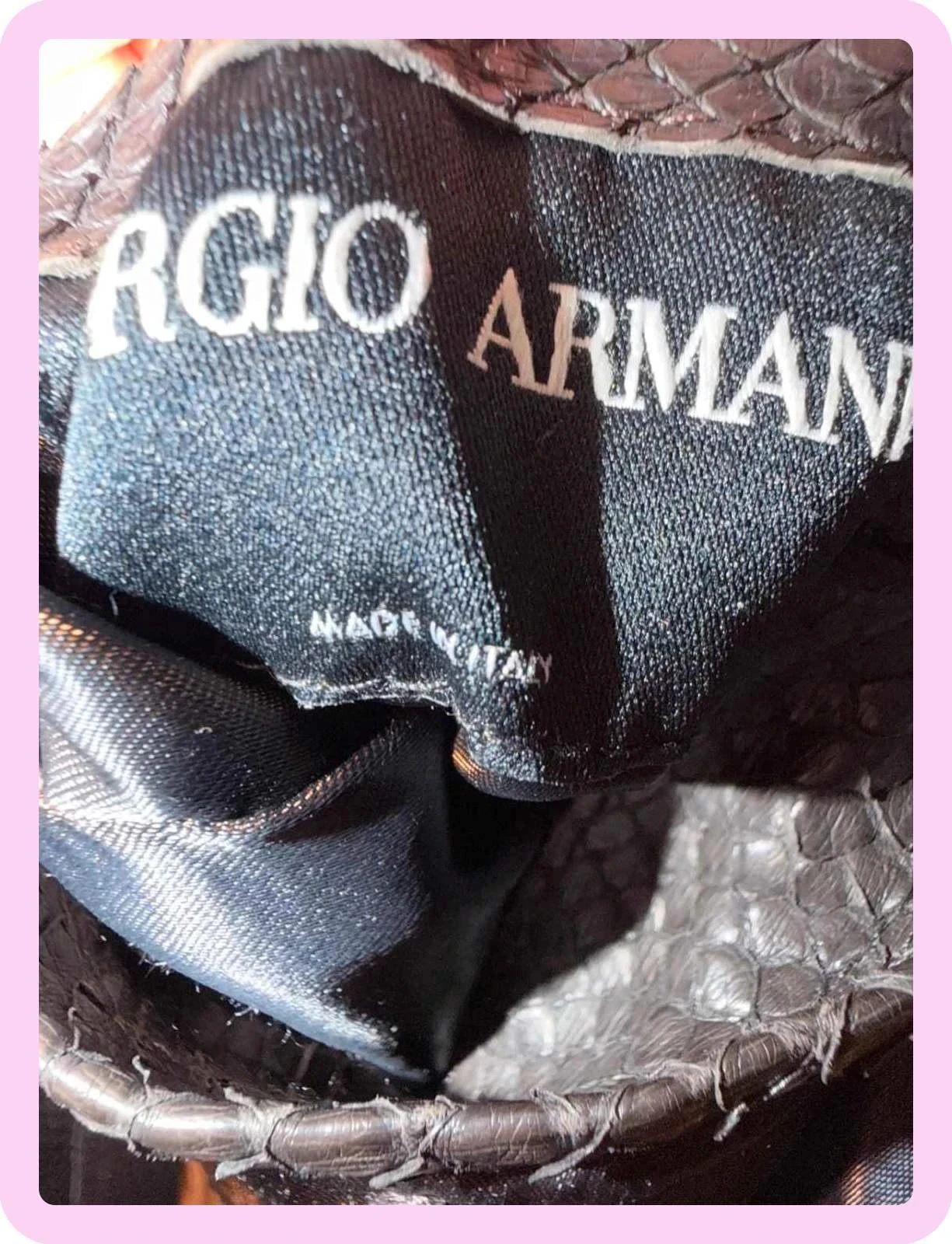 Casaco de couro modelo raro original Giorgio Armani tamanho xl – photo 13